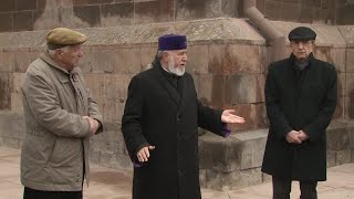 Ճարտարապետական խորհրդի անդամների հետ հանդիպում-քննարկում է ունեցել Ամենայն հայոց կաթողիկոսը