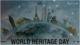 World Heritage day whatsapp status !!18th April world heritage day !! #world_heritage_day