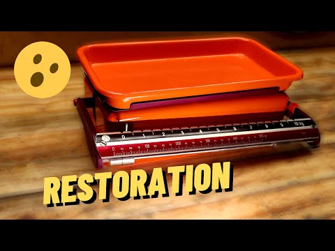 1970's Vintage Kitchen Scale Restoration