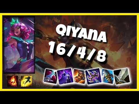 Qiyana vs Viktor NA Challenger MID (16/4/8) Gameplay Replay - Patch 10.24