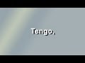 Tengo - Franco de Vita - Letra - HD