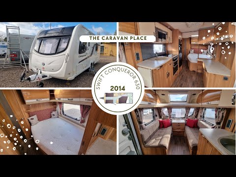 🏕️ 2014 Swift Conqueror 630 | In-Depth Family Touring Caravan Walk-Around