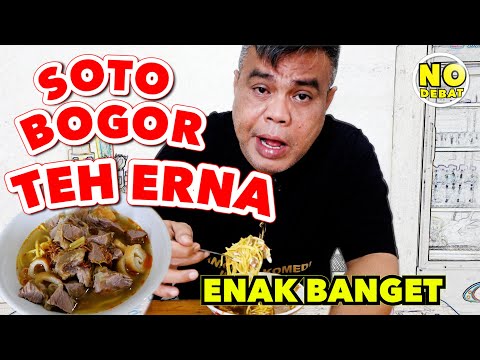 KULIDEL SOTO BOGOR TEH ERNA - ENAK BANGET