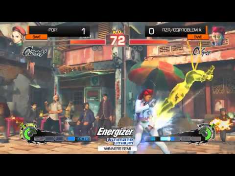 DreamHack Summer 2013 - WB - Popi (Cammy) vs. Problem X (Viper)