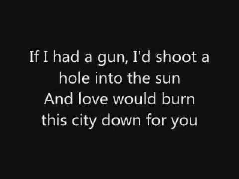 Noel Gallagher If I Had A Gun lyrics