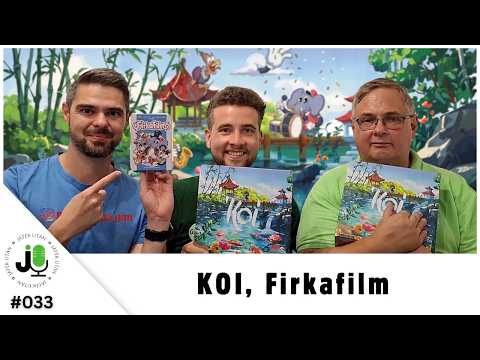 JátékUtán LIVE #033 -  Koi, Firkafilm | Vagabunddal a hátunkon kalandozunk szerteszét - JátékUtán