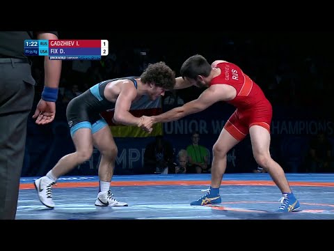 GOLD FS - 55 kg: D. FIX (USA) df. I. GADZHIEV (RUS) by VSU1, 12-1