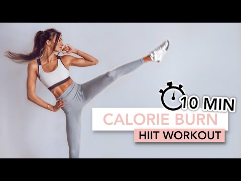 10 MIN CALORIE BURN (HIIT WORKOUT) | Yağ Yakmak İçin En Etkili Antrenman | Eylem Abaci