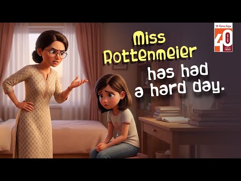 Miss Rottenmeier Has a Hard Day | Ratna Sagar | English Story Animated