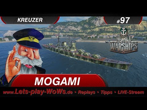 World of Warships Replay #97: Mogami [ 3 Kills | 73K ] deutsch
