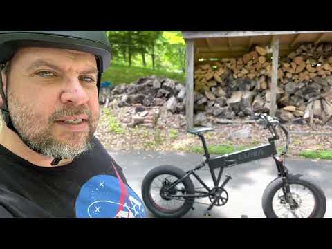 Luna Eclipse folding fat tire ebikes with belt drive. Smooth and fast for under $1400