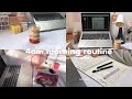 4am productive study vlog 🎀🖇️₊ ⊹| notes taking, lots of coffee, skincare| Getting ready for 2024°✩