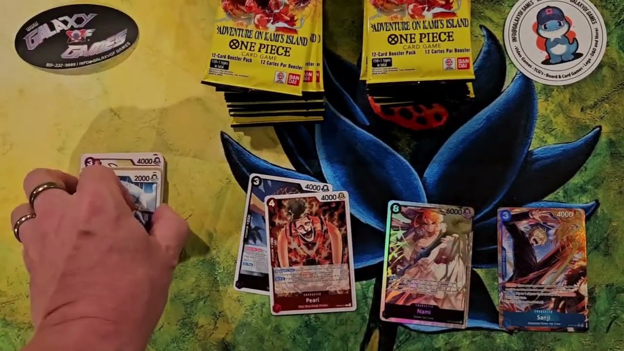 Opening a OP 15 EBO4 Adventure on Kami's Island One Piece TCG Booster Box