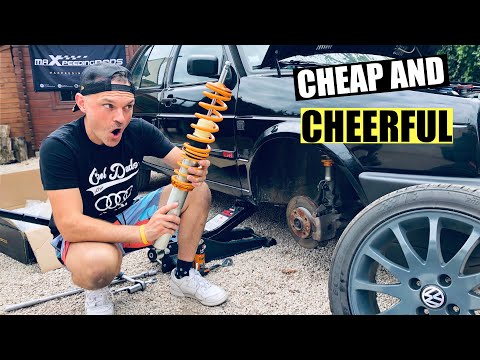 VW GOLF GTI MK2 Restoration | Maxpeedingrods Coilover Install