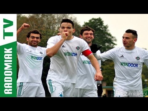 Gole z meczu Warta Sieradz 0:3 Radomiak Radom (25.10.2014)