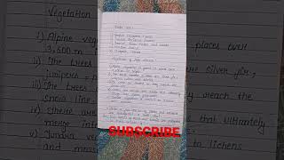 Class 9 # Geography #Chapter 5 Natural Vegetation and Wildlife # Question Answer # NCERT