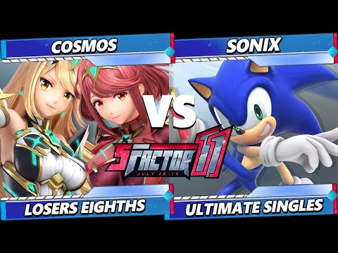 S Factor 11 TOP 8 - Cosmos (Pyra Mythra) Vs. Sonix (Sonic) Smash Ultimate - SSBU
