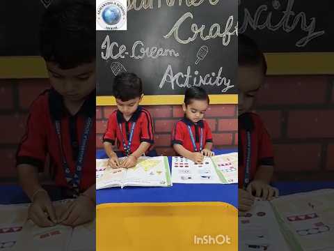 Adharshila  School Summer Craft Activity 🤩