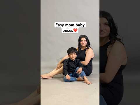 Easy mom baby poses to try with your child ❤️|pose idea| #kayachitrabymridul #youtubeshorts #mombaby