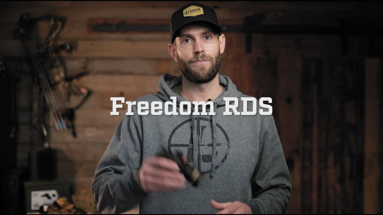 Приціл коліматорний LEUPOLD Freedom RDS 1x34 (34mm) Red Dot 223 BDC 1.0 MOA Dot з кріпленням