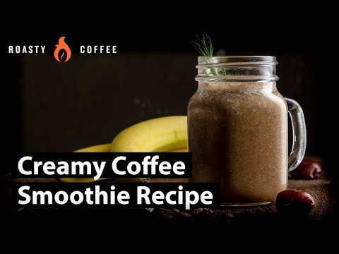 How To Make A Coffee Smoothie: Creamy Coffee Smoothie Recipe