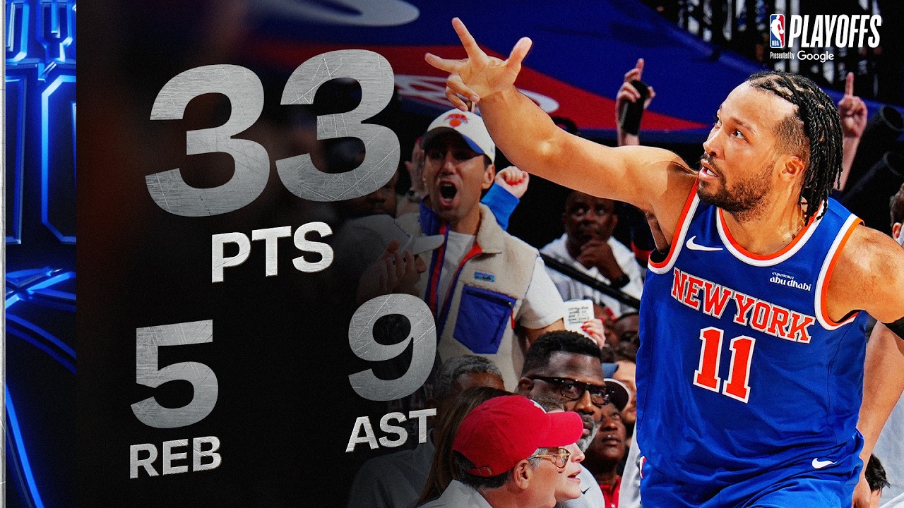 Brunson Passes Walt Frazier for Most 30/5/5 Playoff Games in Knicks History!