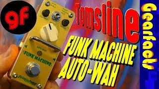 Video thumbnail for Tomsline Funk Machine Wah pedal also makes a nice phaser! by Gearfacts