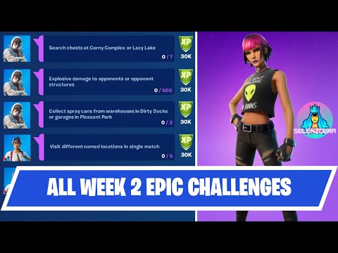 *ALL* WEEK 2 EPIC Challenges Guide | Fortnite Chapter 2 Season 7