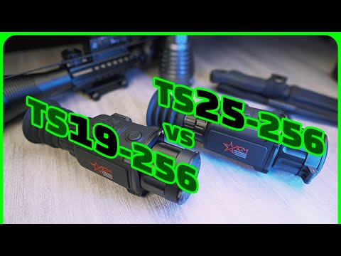 AGM TS19-256 vs TS25-256 Field of View Comparison (50-200 Yd)