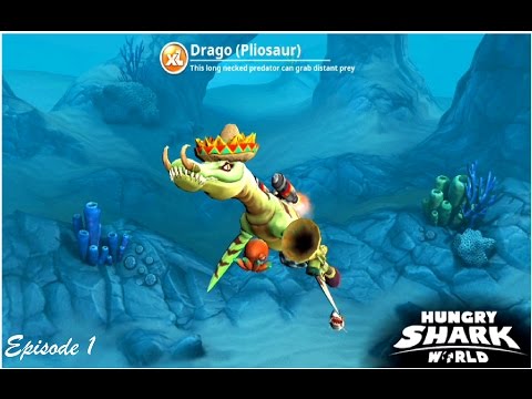 (New)Drago Pliosaur in South China Sea Episode 1 - Hungry Shark World