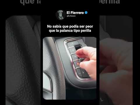 Las palancas de cambios empeoran cada año 😩🎛️