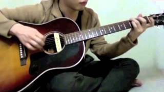 the HIATUSのSomething Ever Afterをソロギター（アコギ）で弾いてみた