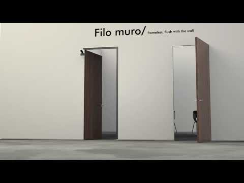 DAYORIS DOORS Filo muro/ frameless, flush with wall