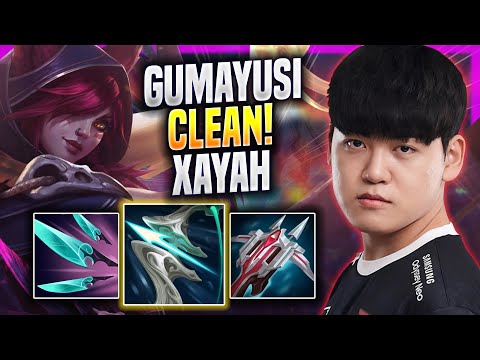 GUMAYUSI IS SO CLEAN WITH XAYAH! - T1 Gumayusi Plays Xayah ADC vs Aphelios! | Season 2023