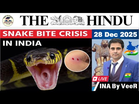 The Hindu Analysis Today | 28th December 2025 | The Hindu News Paper Today | Current Affairs Today