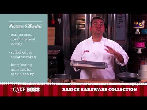 Cake Boss Basics Bakeware - Features & Benefits - Cake Boss Baking