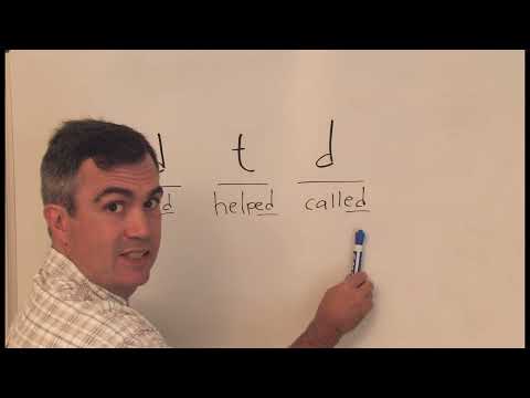 English Secrets: The 3 "ed" sounds. (Learn American English!)