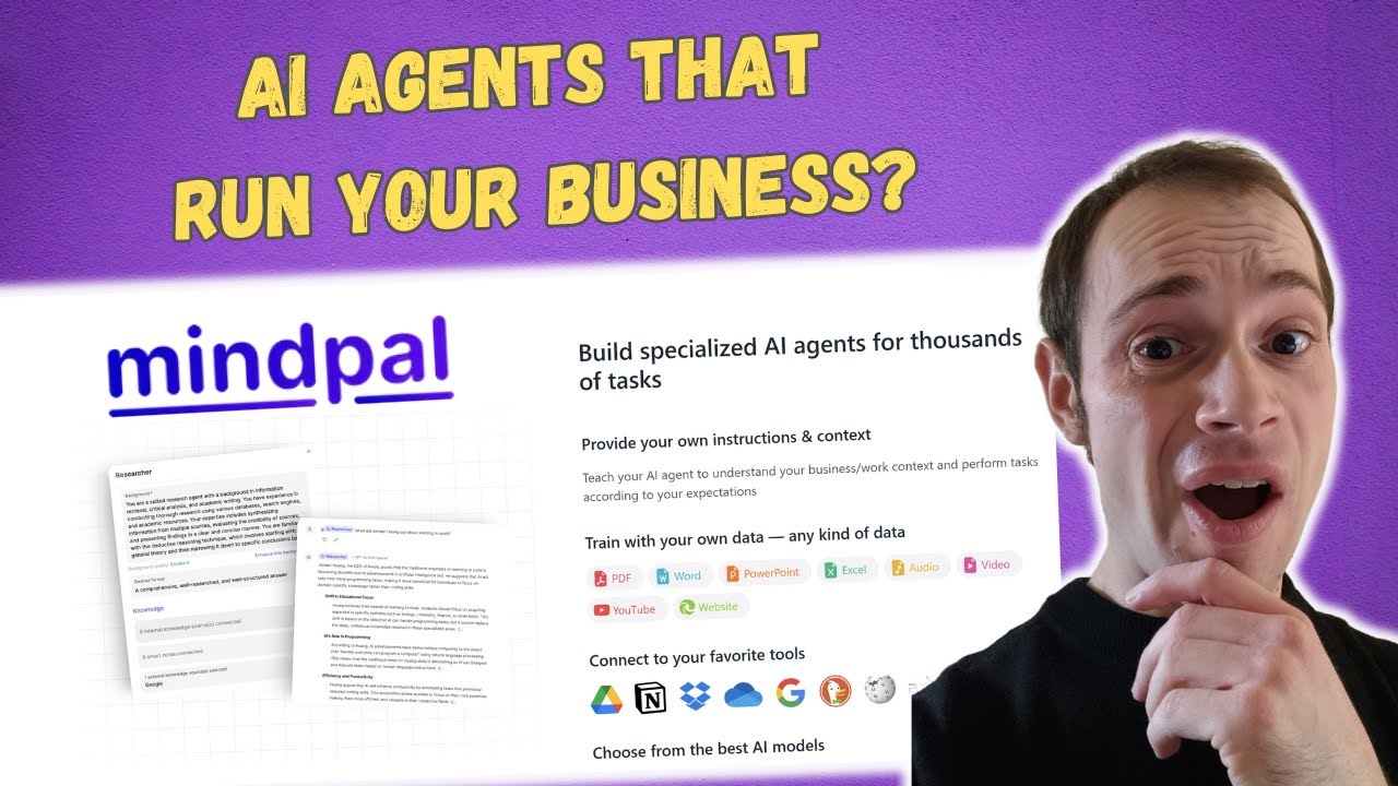 MindPal Review - The Ultimate No Code Tool For AI Agent Workflows