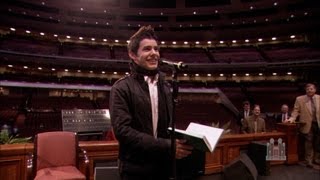 David Archuleta sings &quot;Be Still My Soul&quot; to The Tabernacle Choir