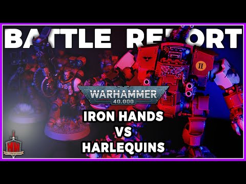 NEW SPACE MARINES vs Harlequins - | LIVE Warhammer 40,000 Battle Report