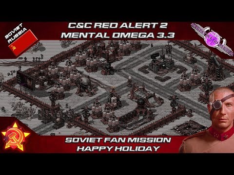MENTAL OMEGA 3.3.4 Red Alert 2 - Soviet Fan Mission HAPPY HOLIDAY