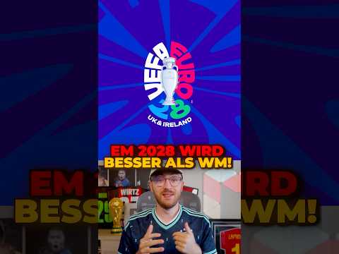 EM 2028 wird 100x besser als die WM 2026 ⚽️🏆 #fussball #em2028