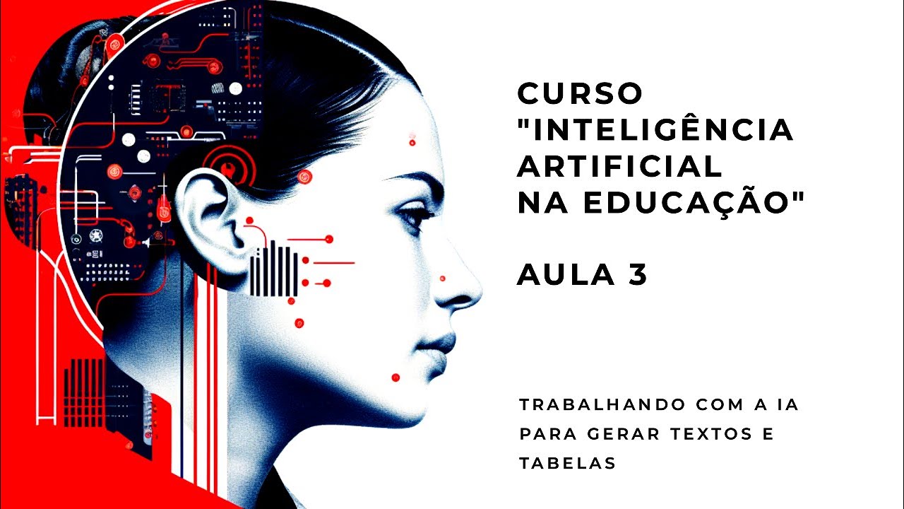 Curso “Inteligência Artificial na Educação” – aula 3 (textos e tabelas)