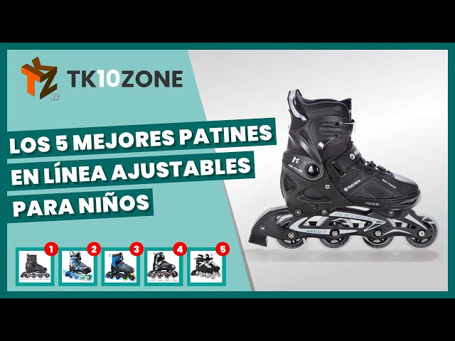 Vídeo relacionado con Patines en Linea para Niña Niño Ajustables Patines Linea con Todas Las Ruedas iluminadas, Patines para niños para Uso en Interiores y Exteriores (S (EU 30-33))