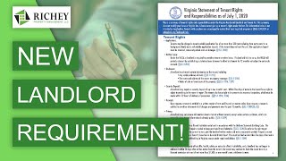 The NEW Requirement for Virginia Landlords You Need to Know About