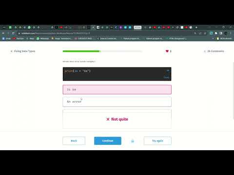 28 Fixing Data Types Python Developer Sololearn