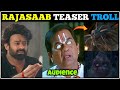 The Rajasaab Telugu Teaser Reaction Rajasaab Trailer Troll Prabhas Maruthi Telugu Trolls