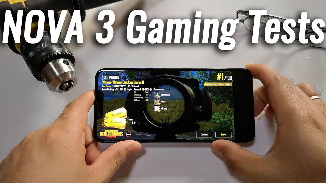 Huawei Nova 3 Gaming Tests