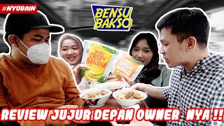 Download lagu REVIEW JUJUR MENU-MENU BENSU BAKSO DIDEPAN OWNER NYA LANGSUNG!! mp3