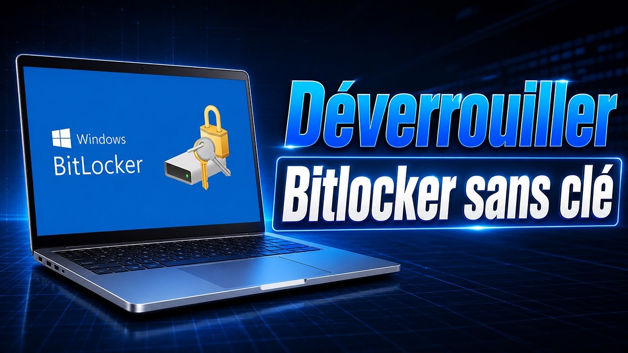 Déverrouiller BitLocker sans clé ? Attention aux faux tutoriels